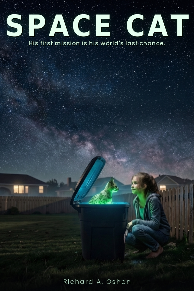 space cat poster new