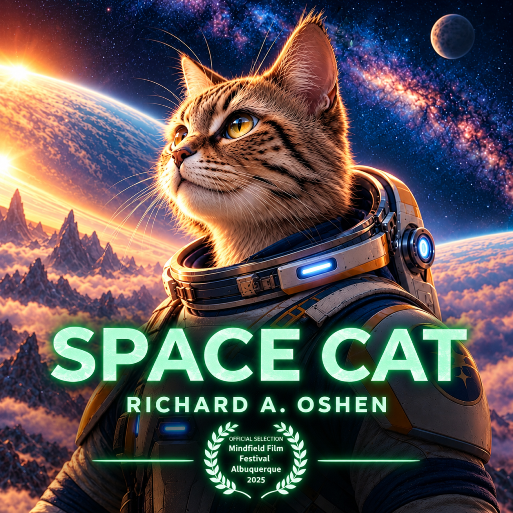Space Cat in Flight suit